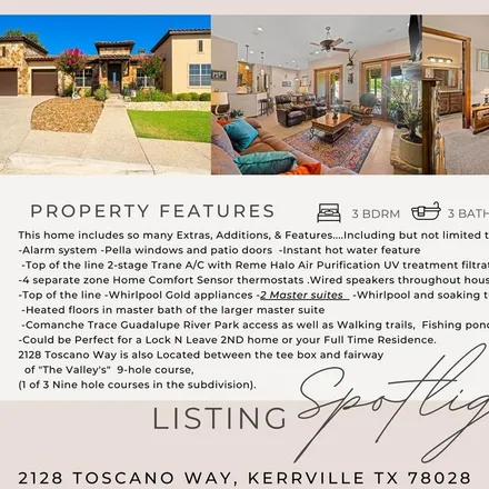 Image 4 - 2128 Toscano Way, Kerrville, TX 78028, USA - House for sale