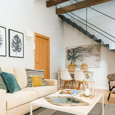Rent this studio apartment on Calle Trinidad Grund in 28, 29001 Málaga