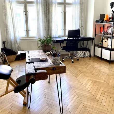 Rent this 1 bed apartment on Sochařská 312/12 in 170 00 Prague, Czechia