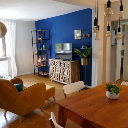 Rent this 2 bed apartment on Mönchbruchstraße 59 in 65451 Kelsterbach, Germany