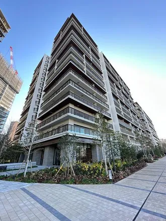 Rent this 4 bed apartment on HARUMI FLAG SEA VILLAGE in 日比谷豊洲埠頭東雲町線, Harumi