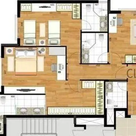 Buy this 3 bed apartment on Travessa João Bonn 94 in Centro Cívico, Curitiba - PR