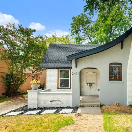 Rent this 3 bed house on 2414 Sharon Street in Dallas, TX 75211