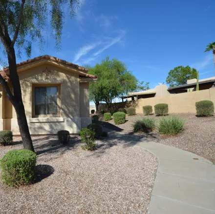 Rent this 2 bed townhouse on 5415 East McKellips Road in Mesa, AZ 85215