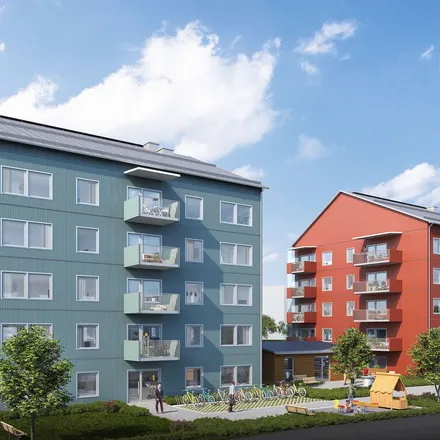 Rent this 3 bed apartment on Lindängeskolan in Munkhättegatan, 215 79 Malmo