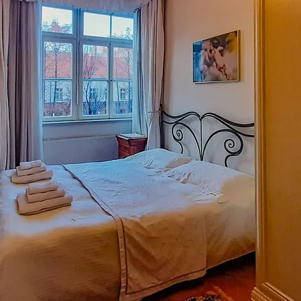 Rent this 1 bed apartment on Na Smetance in Italská, 120 00 Prague