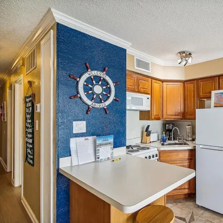 Rent this 1 bed condo on Galveston County in Texas, USA