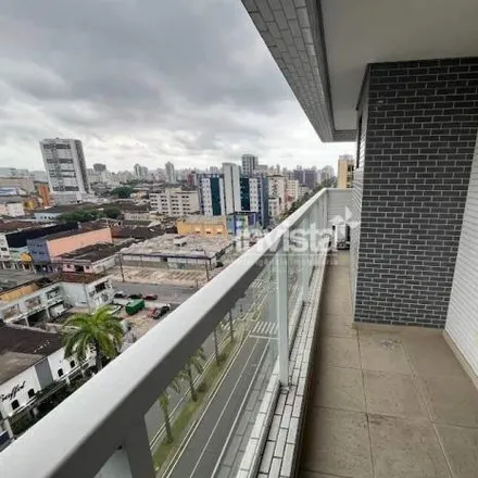 Rent this 2 bed apartment on Rua Comendador Martins in Vila Mathias, Santos - SP