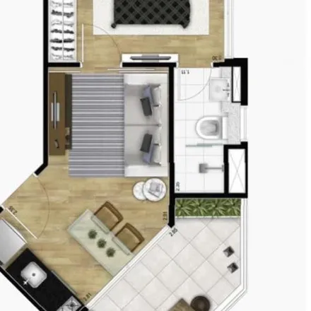 Buy this studio apartment on Rua Artur de Azevedo 2090 in Pinheiros, São Paulo - SP
