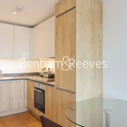 Rent this 1 bed apartment on Conrad Court in Whiting Way, London