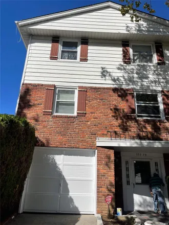 Rent this 3 bed townhouse on 223-17 56th Road in New York, NY 11364