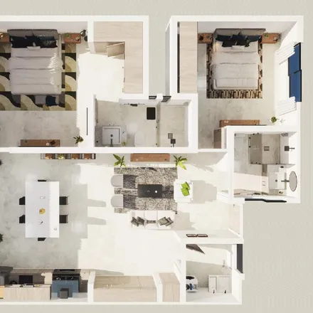 Buy this 2 bed apartment on Calle Compuerta 130 in Futurama Monterrey, 37180 León