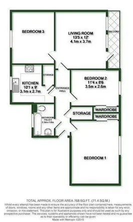 Image 5 - Rutland Close, Canterbury, CT1 1SD, United Kingdom - Apartment for rent