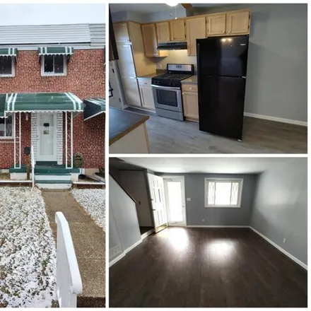 Rent this 3 bed townhouse on 7828 Kentley Road in Dundalk, MD 21222