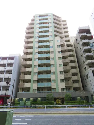 Rent this 1 bed apartment on KINOSHITA in Gaien Higashi dori, Yotsuya