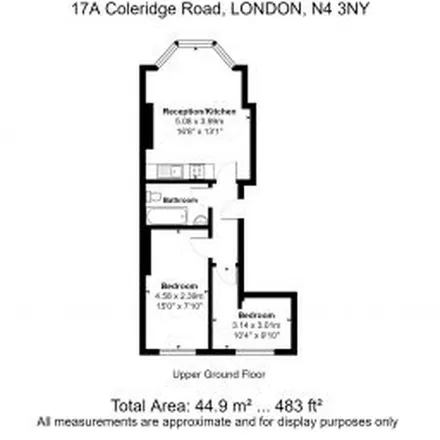 Image 6 - Coleridge Road, London, N4 3NX, United Kingdom - Apartment for rent