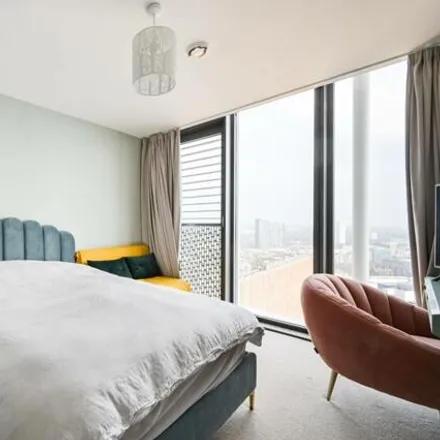 Buy this 2 bed apartment on Stratosphere Tower in 55 Great Eastern Road, London