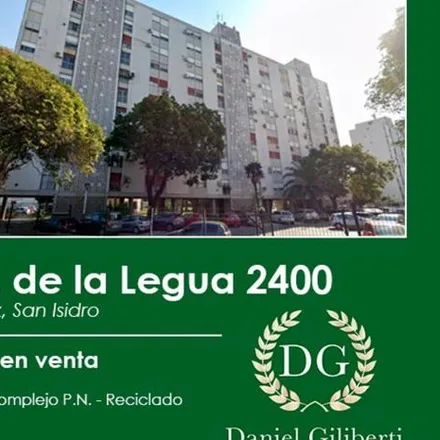 Buy this 2 bed apartment on Avenida Fondo de la Legua 2474 in Partido de San Isidro, B1605 DTT Martínez