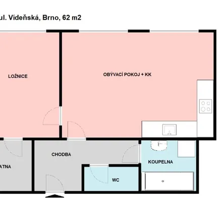 Image 5 - Hala Východ, K Železnici, 619 00 Brno, Czechia - Apartment for rent