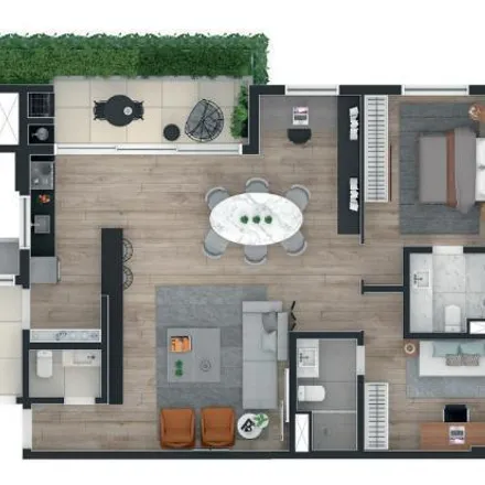 Buy this 3 bed apartment on Rua Mariano Torres 573 in Centro, Curitiba - PR