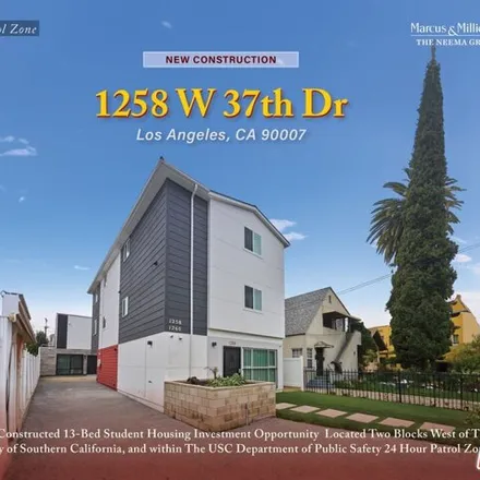Buy this 7 bed townhouse on 1258 West 37th Drive in Los Angeles, CA 90007