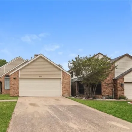 Buy this 3 bed house on 549 Trailcrest Drive in Garland, TX 75043
