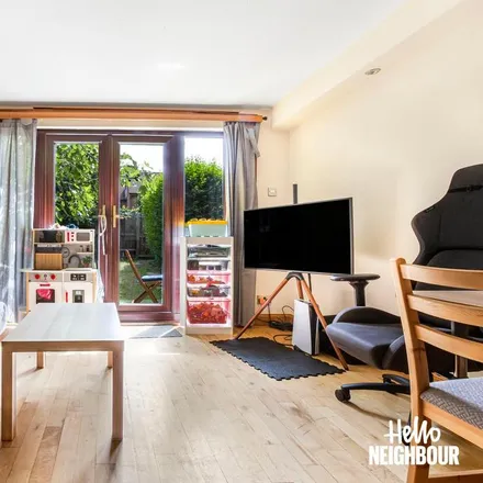 Rent this 2 bed townhouse on 46 Tiller Road in Millwall, London