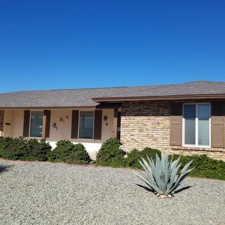Rent this 2 bed house on 10528 West Tumblewood Drive in Sun City, AZ 85351
