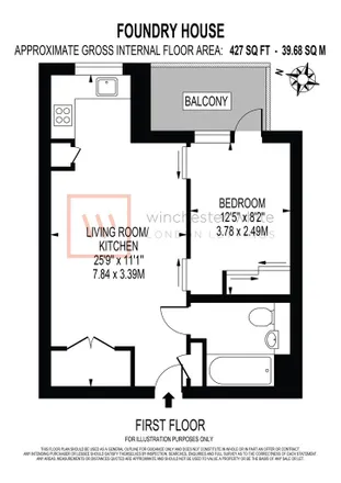 Image 9 - Foundry House, Lockington Road, London, SW8 4DH, United Kingdom - Apartment for rent