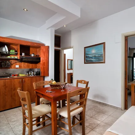 Rent this 3 bed apartment on Mythos family taverna in Σανουδάκη, Chersonisos Municipal Unit