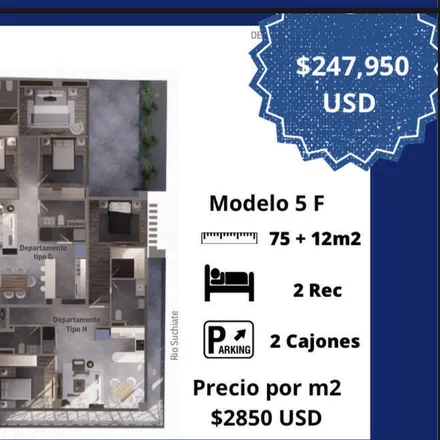 Buy this 2 bed apartment on Calle Cañón Zacatecas in México, 22056 Tijuana