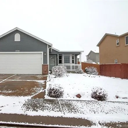 Buy this 4 bed house on 8342 Sedgewick Drive in El Paso County, CO 80925