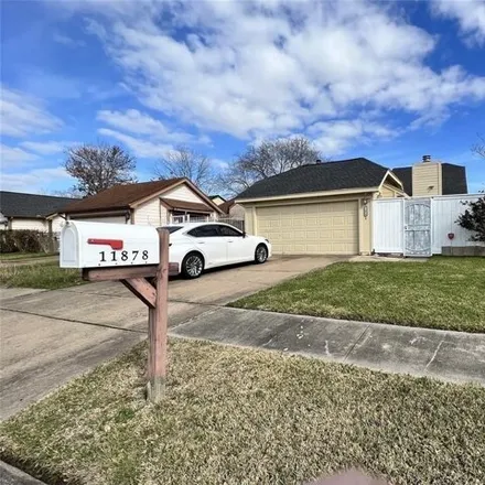 Rent this 4 bed house on 9900 Fairplum Drive in Houston, TX 77099