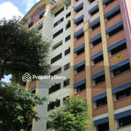 Rent this 3 bed apartment on 761 Woodlands Avenue 6 in Singapore 730768, Singapore