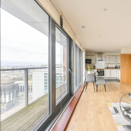 Rent this 2 bed apartment on Elektron Tower in 12 Blackwall Way, London