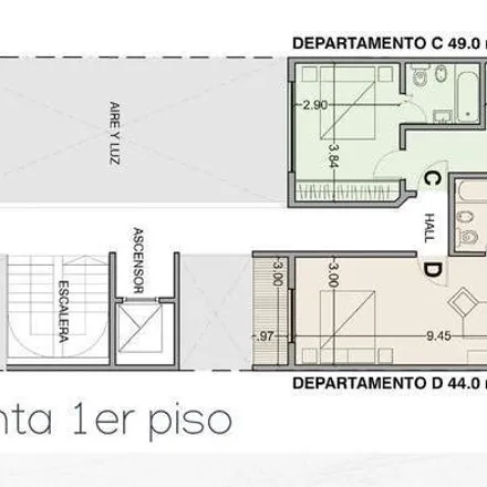 Buy this studio apartment on Tejedor 149 in Parque Chacabuco, C1424 BDV Buenos Aires