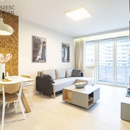 Rent this 2 bed apartment on Tęczowa 28 in 53-602 Wrocław, Poland