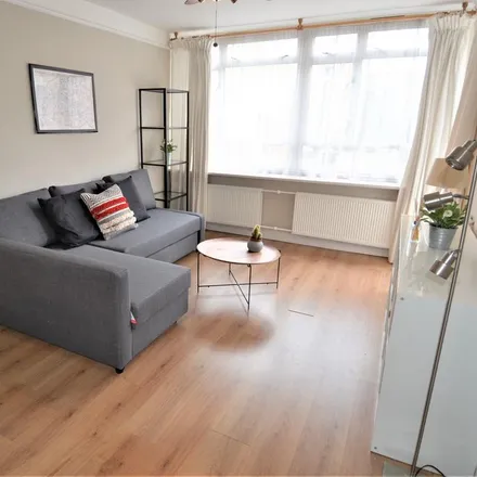 Rent this 1 bed apartment on Moyle House in Churchill Gardens Road, London