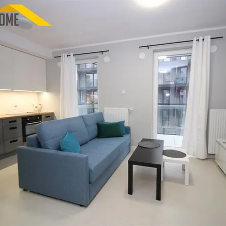 Rent this 1 bed apartment on Drewnowska 45A in 91-002 Łódź, Poland