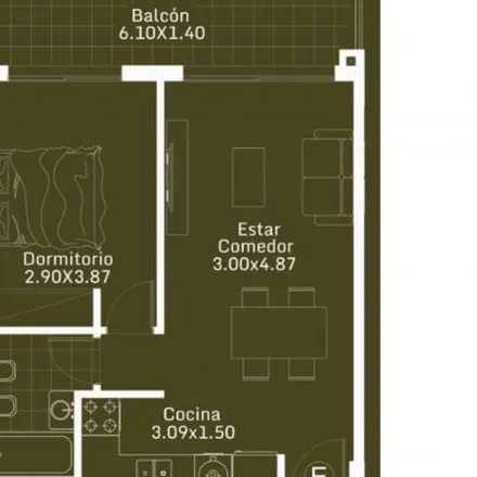 Buy this 1 bed apartment on 606 - General Manuel Belgrano 5120 in Partido de Tres de Febrero, 1678 Caseros