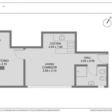 Buy this 1 bed apartment on Calle 20 in Partido de Berazategui, B1880 BFG Berazategui