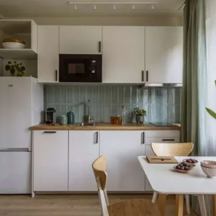 Rent this 1 bed apartment on Związku Walki Młodych 3 in 02-786 Warsaw, Poland