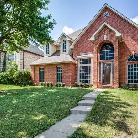 Rent this 4 bed house on 7414 Bay Chase Drive in Arlington, TX 76016