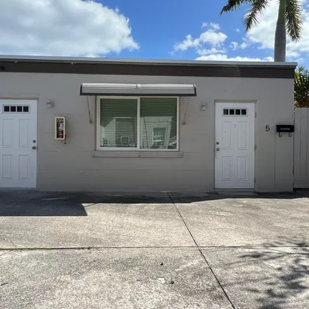 Rent this 1 bed apartment on 4116 Garden Avenue in West Palm Beach, FL 33405