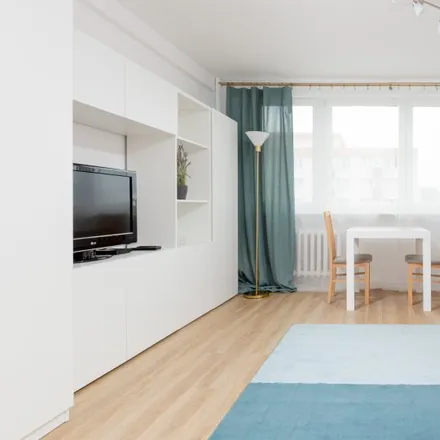 Rent this studio apartment on Jana Sibeliusa 24 in 02-641 Warsaw, Poland