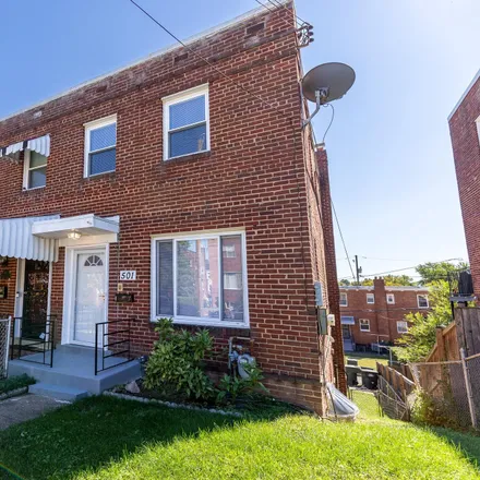 Rent this 3 bed townhouse on 415 Oneida Street Northeast in Washington, DC 20011