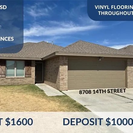 Rent this 3 bed house on 8708 14th Street in Lubbock, TX 79416
