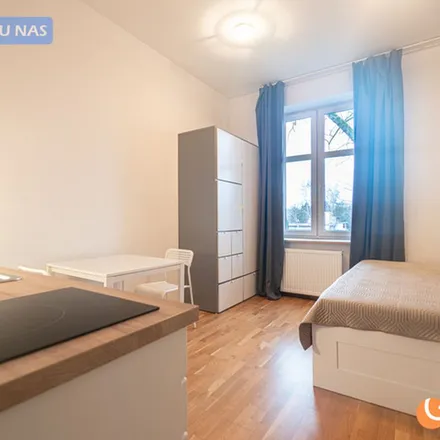 Rent this 1 bed apartment on unnamed road in 31-619 Krakow, Poland