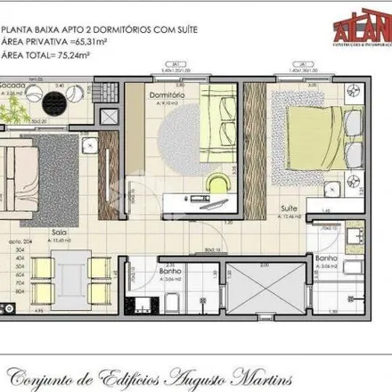 Image 2 - Rua Carlos Uhr 875, Uglione, Santa Maria - RS, 97070-220, Brazil - Apartment for sale