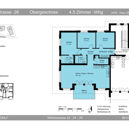 Rent this 5 bed apartment on Mühlestrasse 15 in 8912 Obfelden, Switzerland